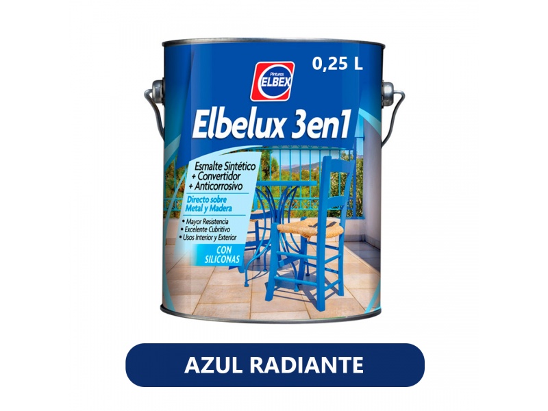 ELBELUX 3 EN 1 AZUL RADIANTE 250ml