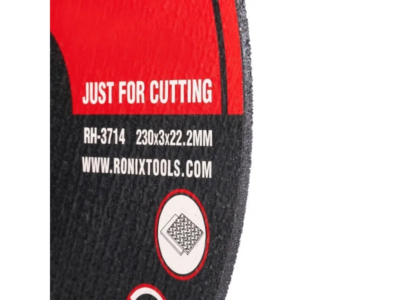 DISCO CORTE 9 230mm RONIX RH3714
