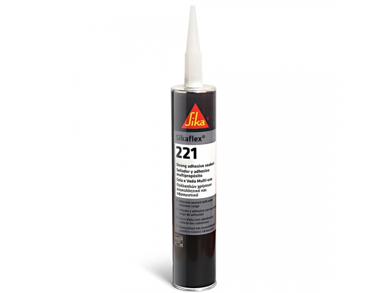 SELLADOR ADHESIVO MULTIPROPOSITO SIKAFLEX 221 NEGRO 300cc