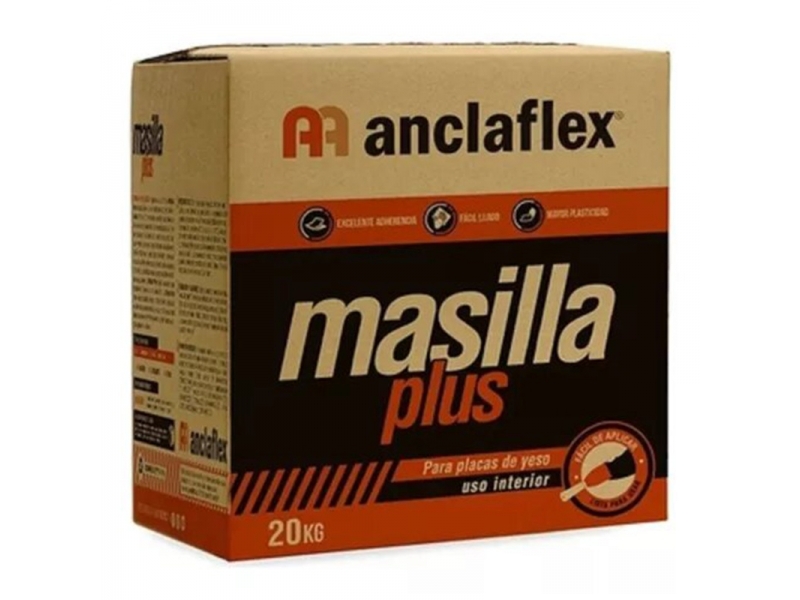 MASILLA p/YESO ANCLAFLEX CAJA 20Kg
