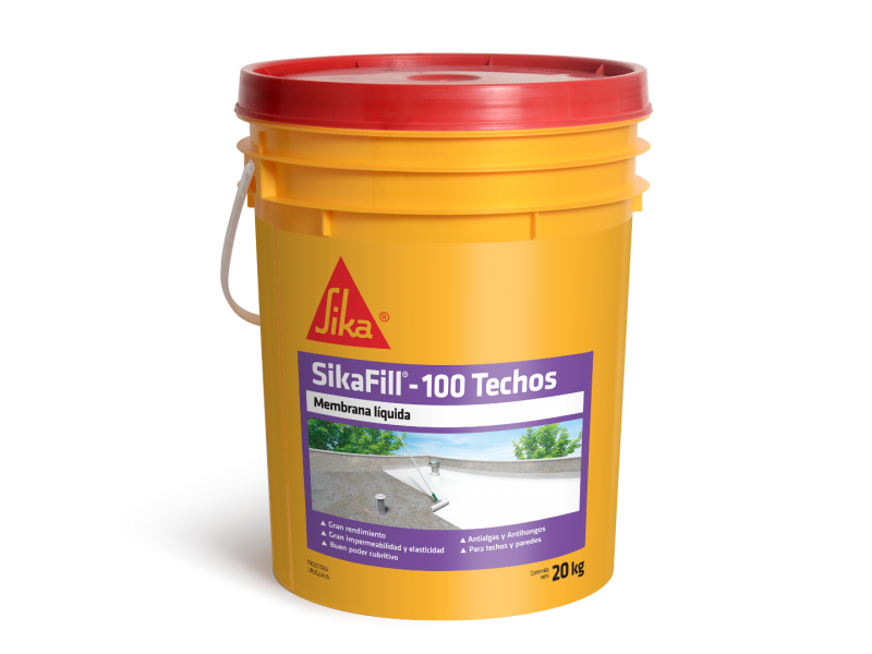 MEMBRANA LIQUIDA SIKAFILL100 TECHOS BLANCO 20kg