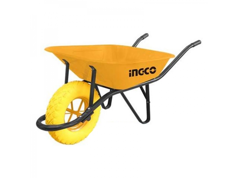 CARRETILLA 130KG 65LT RUEDA ESPUMA HHWB64010PU INGCO