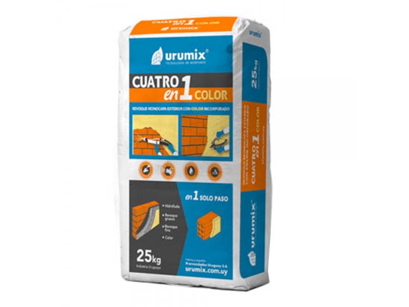 REVOQUE 4 EN 1 GRIS URUMIX 25kg (72)