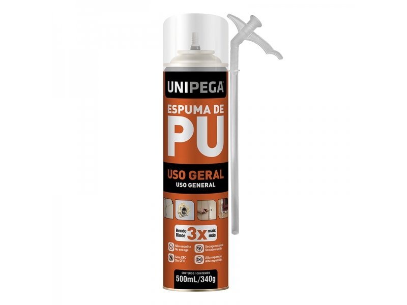 ESPUMA POLIURETANO 500ml UNIPEGA VIAPOL