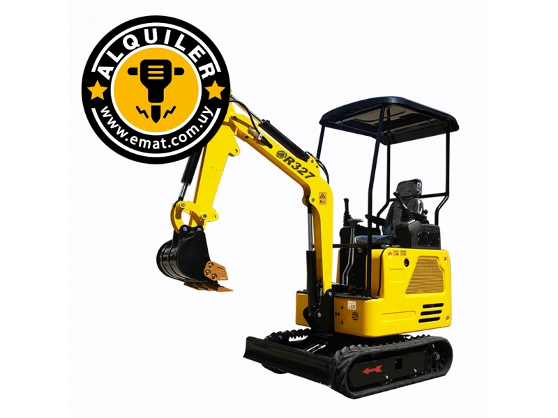 ALQUILER X DA MINI RETROEXCAVADORA (ORUGA)