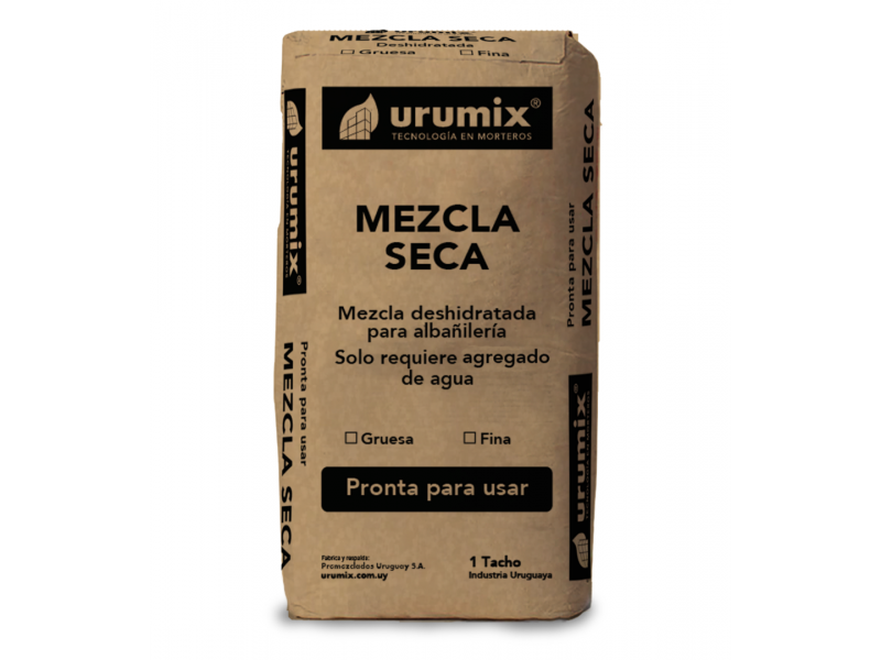MEZCLA SECA GRUESA 25kg URUMIX