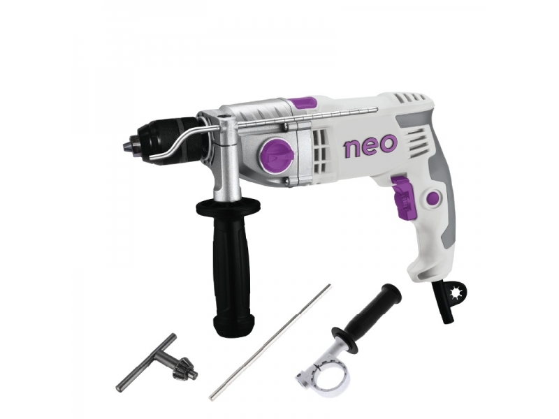 TALADRO PERCUTOR 13mm 810W NEO TP913/5/2201V