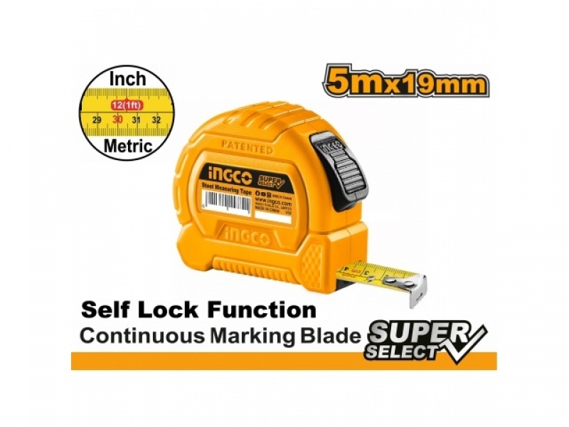 CINTA METRICA 19mm x 5mt INGCO HSMT26519