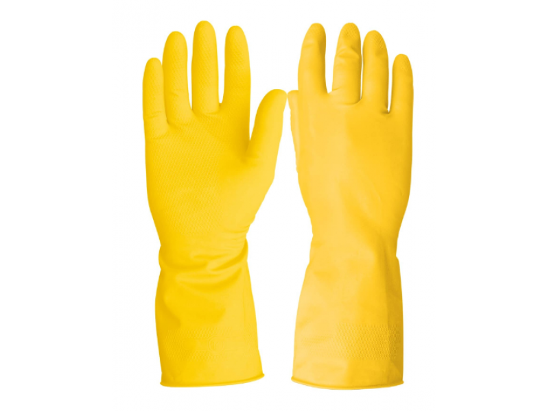 GUANTE DOMESTICO LATEX ANTIDERRAPANTES M PRETUL GU-342