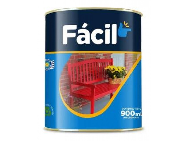 ESMALTE SATINADO NEGRO 3.6LT FACIL