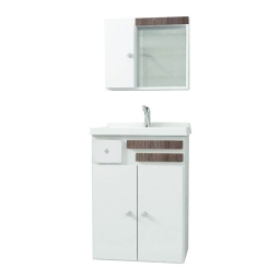 MUEBLE DE BAO AEREO FAMA BLANCO/CARTAGENA SSR-FAMAB (DESARMADO)